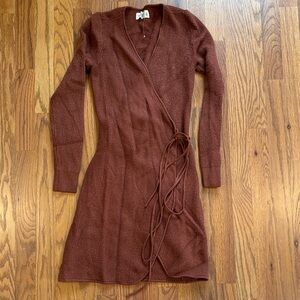 A&F Sweater Wrap Dress